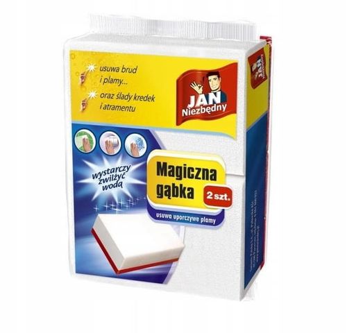 Magiczna gąbka Jan Niezbędny A'2 na trudne plamy na Arena.pl