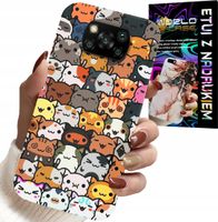 ETUI DO XIAOMI POCO X3 - PLECKI W SŁODKIE KOTKI, KOTY, OBUDOWA