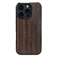 drewniane etui bewood do iphone 16 pro ziricote