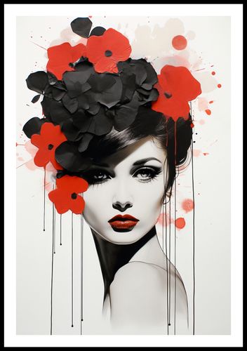 Plakat 61x90,5cm Kwiatowa Pasja na Arena.pl