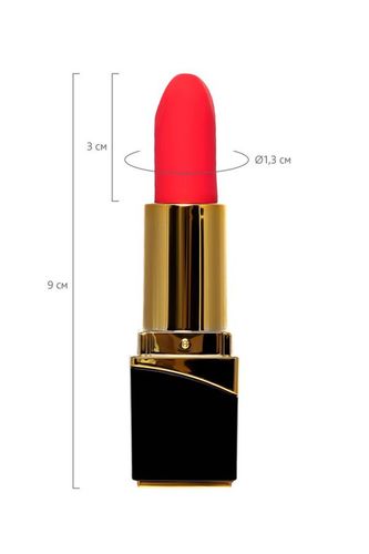 mini vibrator flovetta by toyfa pansies, abs plastic, black, 9 cm na Arena.pl