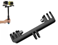 TRÓJNIK - PODWÓJNY UCHWYT - ROZDZIELNIK DO GOPRO