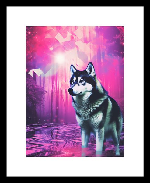 Plakat 15x20cm Wilczy Duch zdjęcie 3