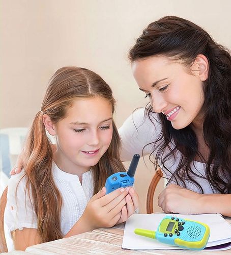 WALKIE-TALKIE DLA DZIECI LATARKA ŁOKI TOKI DUŻY ZASIĘG 2X KRÓTKOFALÓWKA RÓŻ na Arena.pl