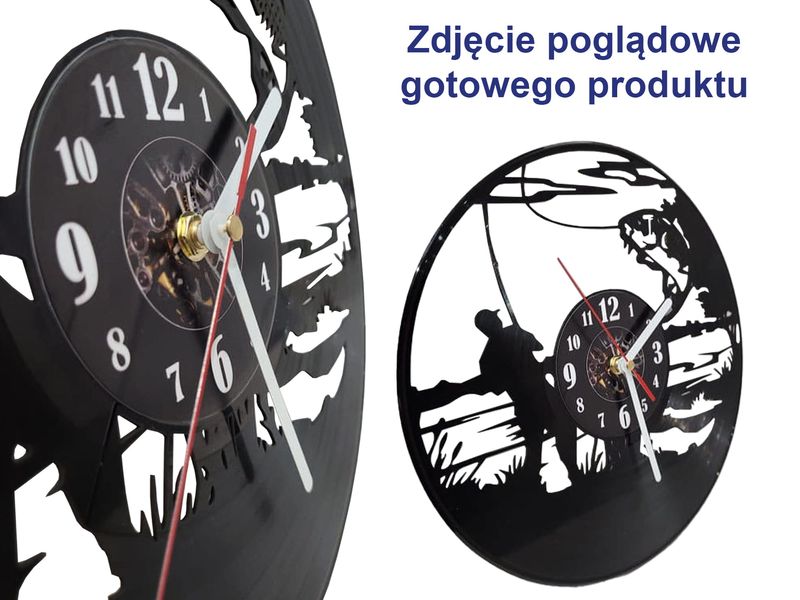 Zegar ścienny z płyty winylowej Adele 1313.14 zdjęcie 11