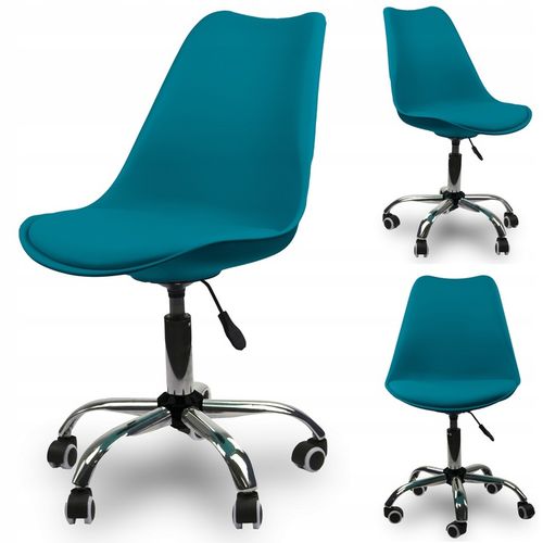 FOTEL DLA DZIECI MŁODZIEŻOWY STYLOWY KRZESŁO OBROTOWE BIUROWE 120KG KOLOR na Arena.pl