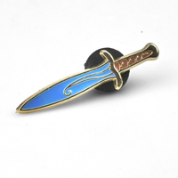 Sting Sword | 4 cm | Metal | Przypinka | Lord Of The Rings