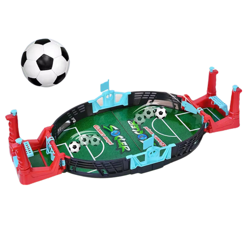 Gra Zręcznościowa Mini Stół Do Piłkarzyków Piłka Nożna Gra Rodzinna Zestaw na Arena.pl