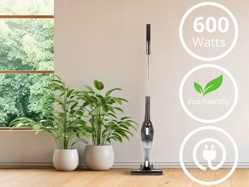 ODKURZACZ 2-w-1 RĘCZNY PIONOWY lekki MOCNY AKCESORIA filtr HEPA KAMILLE na Arena.pl