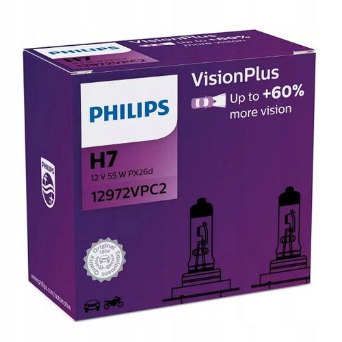 ZAROWKA 12V H7 55W VISIONPLUS PHILIPS na Arena.pl