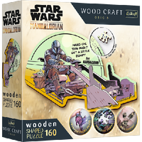 TREFL 20187 Puzzle drewniane Star Wars 160 The Mandalorian - Zjednoczenie