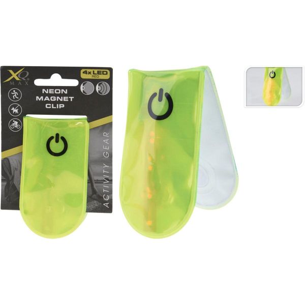 KLIPS ODBLASKOWY MAGNETYCZNY 4 LED XQMAX zdjęcie 1