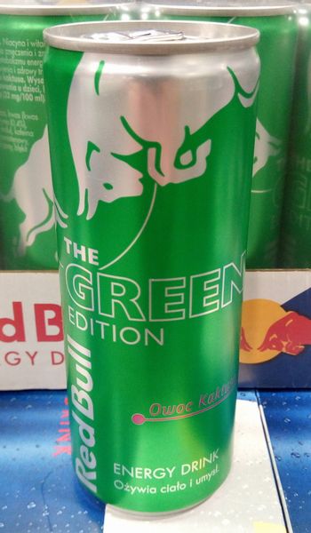 Red Bull 250ml The Green Edition puszka zdjęcie 1