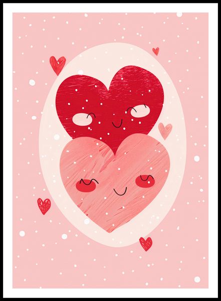 Plakat 64x90cm Ciepło Serca zdjęcie 3