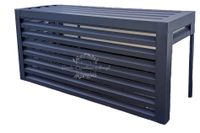 Osłona Klimatyzatora 100x50x60cm Antracyt - Zabudowa Klimatyzacji