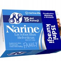 Oryginalny probiotyk NARINE – ZABURZONA MIKROFLORA – 30 kaps (15 dni)