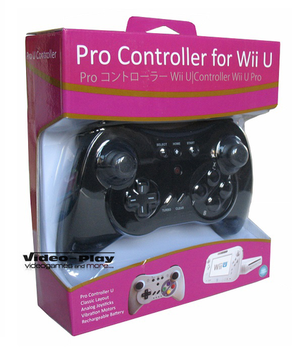 FIRMOWY BEZPRZEWODOWY PAD Wii U CONTROLLER PRO U na Arena.pl