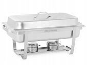 PODGRZEWACZ GN 1/2 DO POTRAW GASTRONOMICZNY 2X4 L STAL NIERDZEWNA PRESTONA
