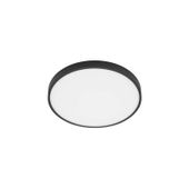 Ledowy plafon natynkowy Riberio LED 30W 3000K do salonu czarna