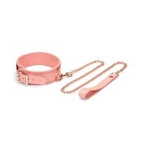 obróżka ze smyczą pink dream collar with leash liebe seele