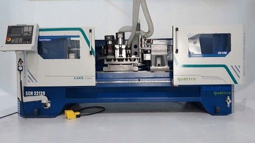 Schnitzer SCH 22120 4x4 - tokarka CNC do drewna zdjęcie 2