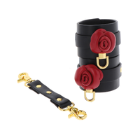 kajdanki na nadgarstki wild roses wrist cuffs taboom
