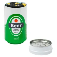 ŚMIESZNE SKARPETKI MĘSKIE PIWO SOXO PUSZKA PREZENT DLA FACETA DLA CHŁOPAKA