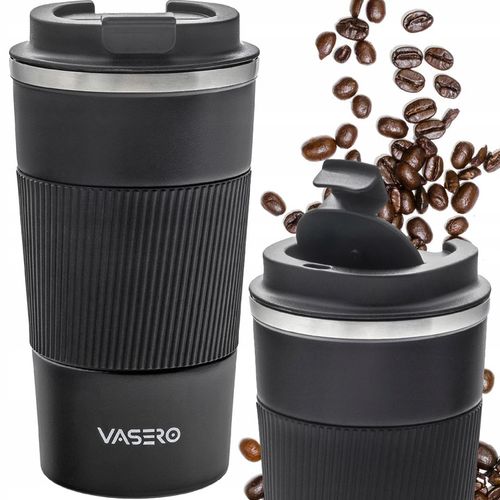 ANTYPOŚLIZGOWY KUBEK TERMICZNY USTNIK TERMOS na herbatę kawę DO SAMOCHODU na Arena.pl