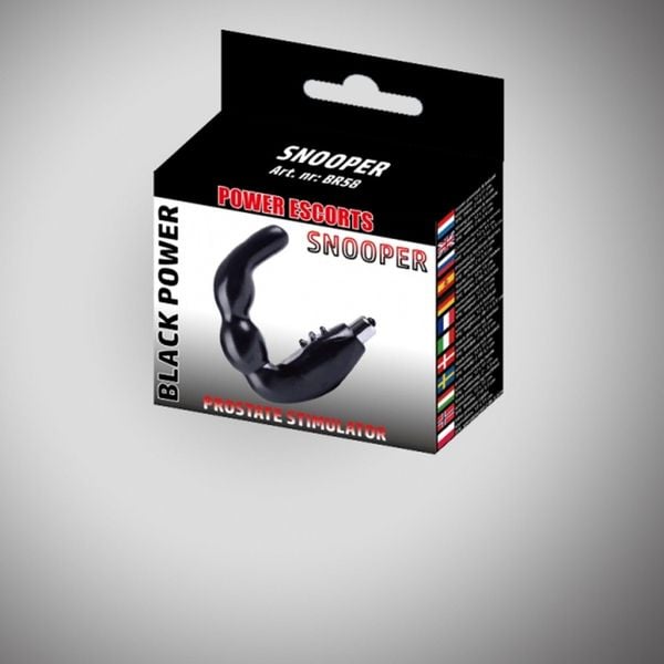 Snooper Black Prostate Stimulator Incl Batteries zdjęcie 4