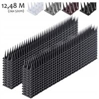 KOLCE NA PTAKI GOŁĘBIE PLASTIKOWE 24szt 12,48m