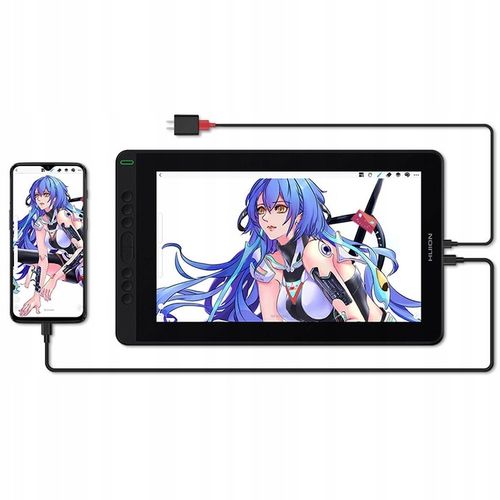 Tablet graficzny HUION Kamvas 13 black na Arena.pl