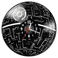 Zegar ścienny z płyty winylowej Star Wars 80.14