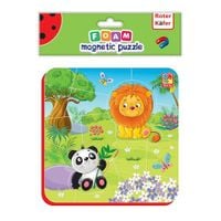 Puzzle Edukacyjne Piankowe Magnetyczne Zoo Roter Kafer Dla Dzieci Rk5010-04