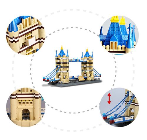 Zestaw Klocków Seria Budynki Tower Bridge 1054El. na Arena.pl