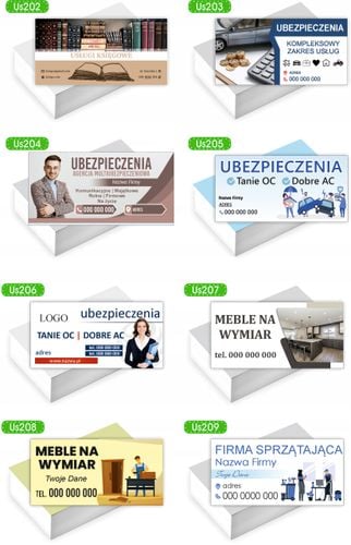 Wizytówki firmowe Foliowane 1000szt różne wzory KWIACIARNIA KWIATY na Arena.pl