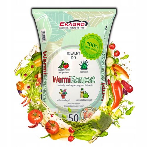 Naturalny Kompost Ekologiczny od Dżdżownic na Arena.pl