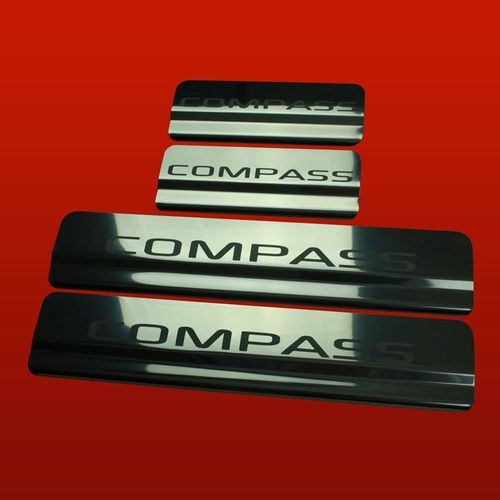 Listwa progowa JEEP COMPASS MK1 Stal nierdzewna 304 połysk 4szt na Arena.pl