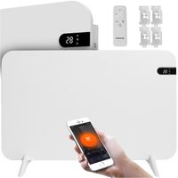 Grzejnik na podczerwień panel grzewczy promiennik IR 450W WIFI 45x70 cm
