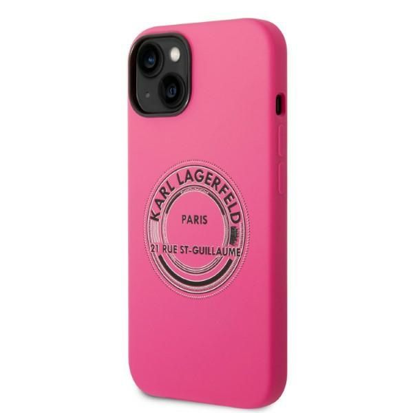 Etui Karl Lagerfeld do iPhone 15 Plus, iPhone 14 Plus, Różowy zdjęcie 2