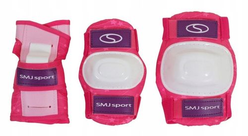 Zestaw COMBO PINK LED: 2w1 wrotko-rolki regulowane + kask + ochraniacze + t na Arena.pl