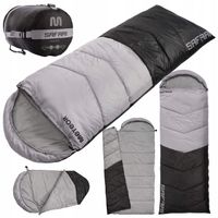 Śpiwór Turystyczny Duży Ciepły Koperta Kołdra Kempingowy Pod Namiot METEOR