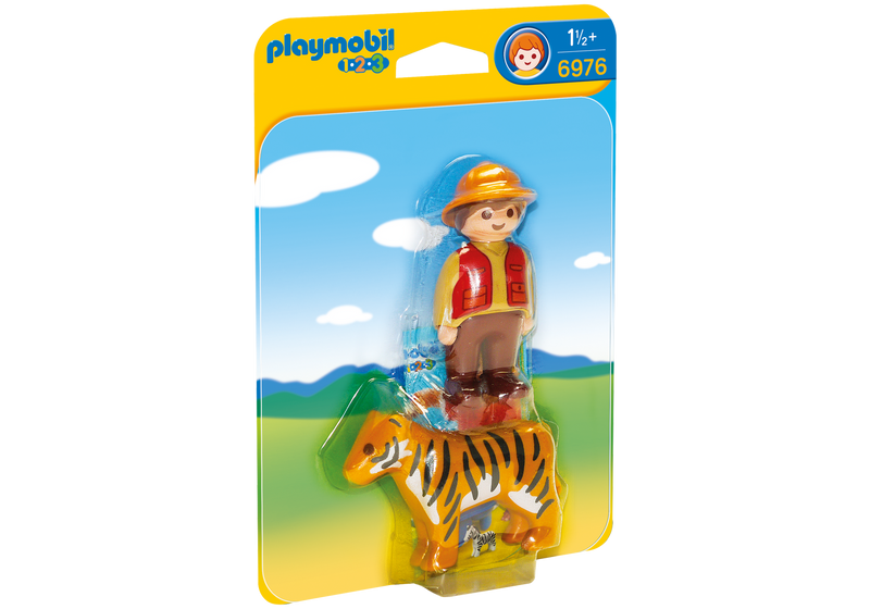 PLAYMOBIL 6976 Ranger z tygrysem zdjęcie 2
