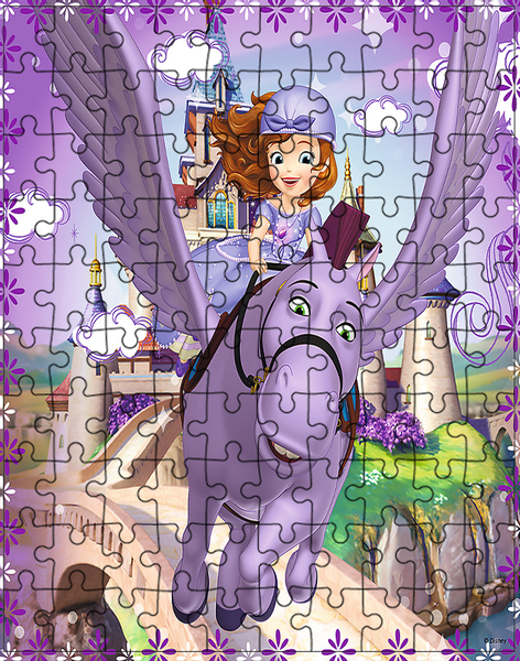 Puzzle tradycyjne Jej Wysokość Zosia zdjęcie 1
