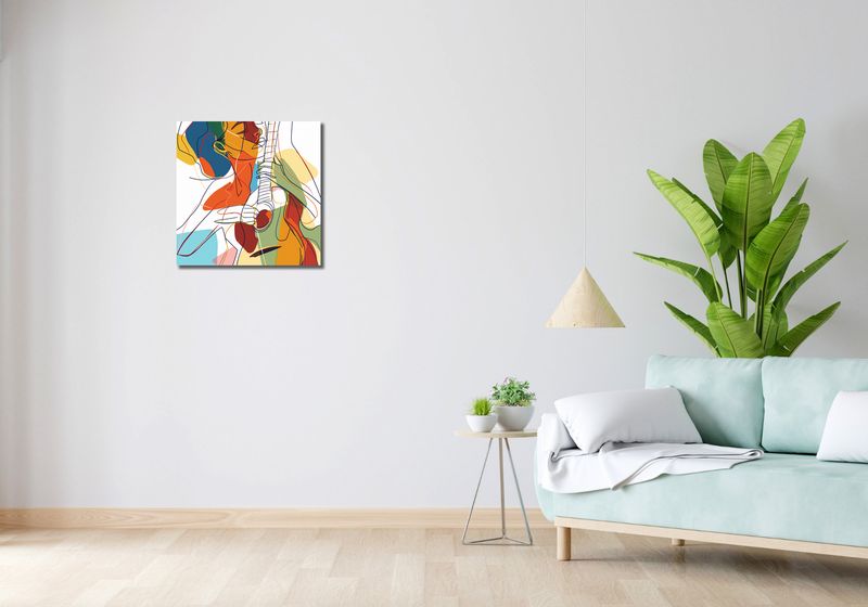 Obraz 50x50cm Wewnętrzna Muza zdjęcie 2