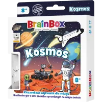 Gra edukacyjna quiz dla dzieci dorosłych BrainBox Kosmos Wersja kieszonkowa