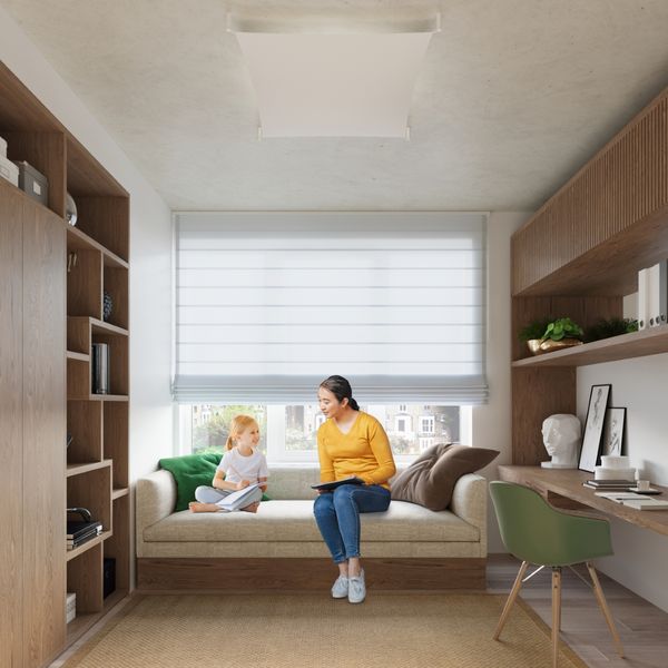 Plafon LUNA 1 biały zdjęcie 7