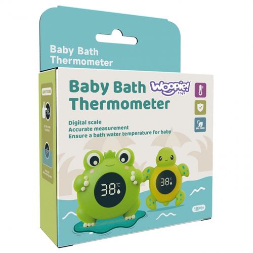 WOOPIE BABY Termometr do Kąpieli 2w1 Mierzenia Temperatury Wody i Pomieszczenia Żółwik na Arena.pl