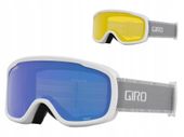 Gogle narciarskie damskie Giro Moxie white & grey chute/ cobalt/ yellow