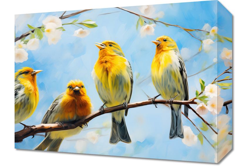 Obraz 40x30cm Wiosenne Pogwizdy zdjęcie 1