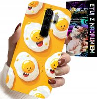 ETUI DO XIAOMI NOTE 8 PRO - SŁODKIE UŚMIECHNIĘTE JAJKA CASE + FOLIA